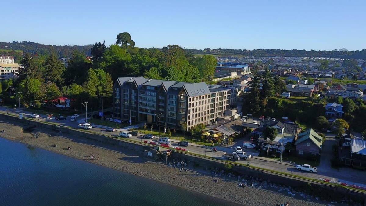 Depto 2D2B Frente A La Costanera Piscina Temperada Servicio Hom 0401 Apartment Puerto Varas Ngoại thất bức ảnh