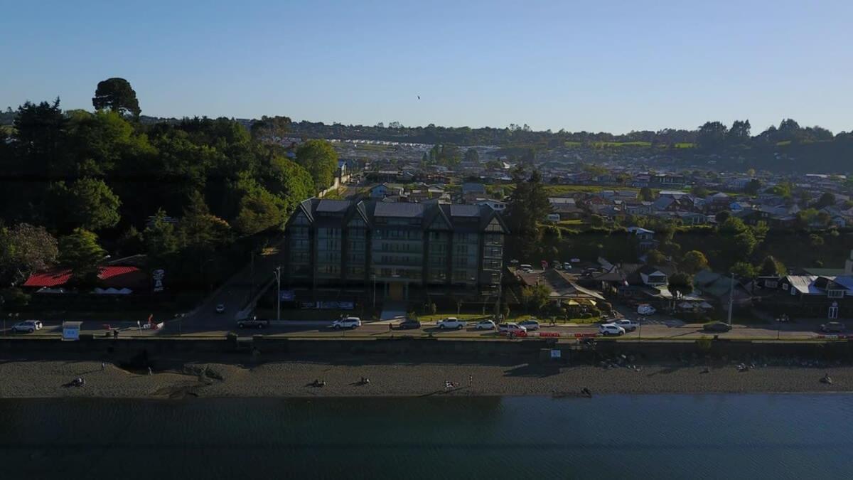 Depto 2D2B Frente A La Costanera Piscina Temperada Servicio Hom 0401 Apartment Puerto Varas Ngoại thất bức ảnh