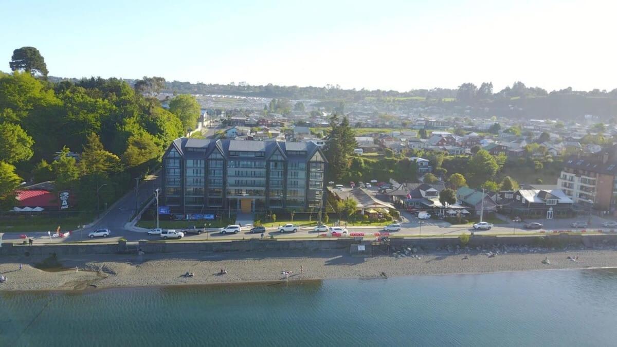 Depto 2D2B Frente A La Costanera Piscina Temperada Servicio Hom 0401 Apartment Puerto Varas Ngoại thất bức ảnh