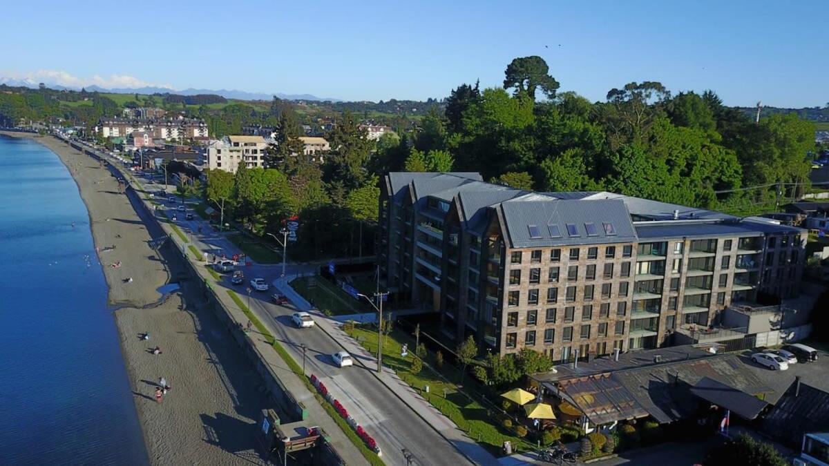Depto 2D2B Frente A La Costanera Piscina Temperada Servicio Hom 0401 Apartment Puerto Varas Ngoại thất bức ảnh