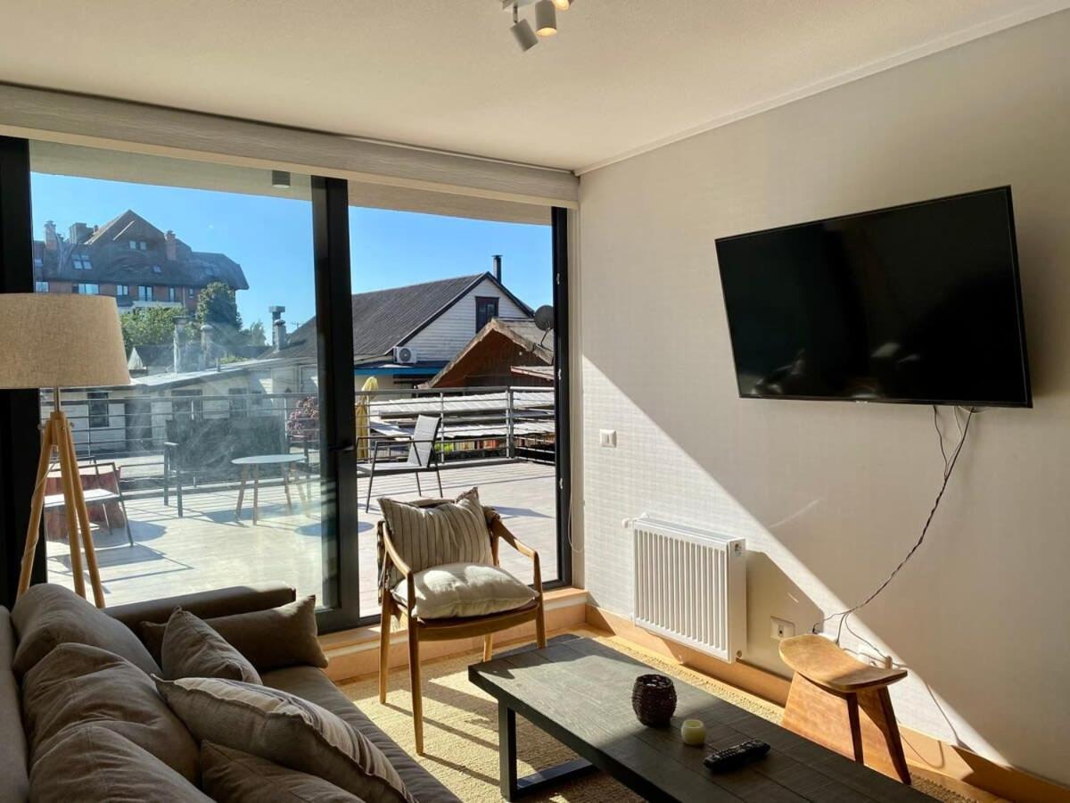 Depto 2D2B Frente A La Costanera Piscina Temperada Servicio Hom 0401 Apartment Puerto Varas Ngoại thất bức ảnh